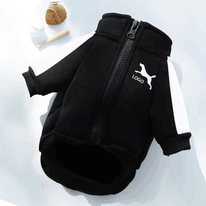 Joymay Jaquetas Luxuosas de Alta Qualidade para Cães, Design Fashion em Poliéster, com Zíper, Corta-Vento e Quentes para o Inverno - Product Image 3