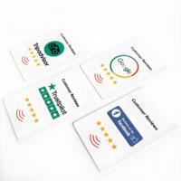 Производитель настраиваемых ПВХ RFID-карт NFC 213 215 216 с программируемым QR-кодом, для соцсетей и отзывов Google, водонепроницаемые, 13.56 МГц