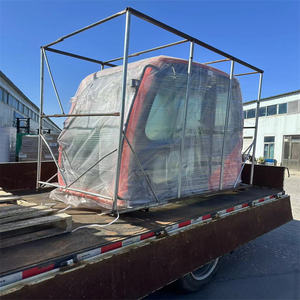 Asiento de montaje de cabina de excavadora <span class=keywords><strong>Doosan</strong></span> todo el vidrio del coche - Product Image 3