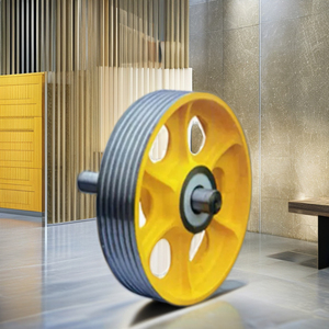 Elevador comercial/elevadores <span class=keywords><strong>polea</strong></span> <span class=keywords><strong>de</strong></span> tracción <span class=keywords><strong>de</strong></span> <span class=keywords><strong>polea</strong></span> <span class=keywords><strong>de</strong></span> hierro fundido rueda deflectora <span class=keywords><strong>de</strong></span> <span class=keywords><strong>polea</strong></span> piezas <span class=keywords><strong>de</strong></span> elevador esenciales para elevador/elevadores - Product Image 5