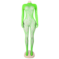 Tenue de danse exotique, combinaison de strip-teaseuse, bas longs en dentelle, lingerie sexy imprimée, combinaison de scène, costume en maille