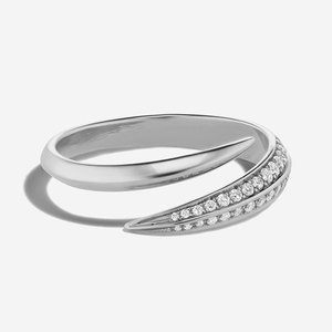 Bague en argent sterling 925 réglable pour femme Plaqué or 18 carats Bijoux de mode <span class=keywords><strong>Diamant</strong></span> Perle Style religieux Taille redimensionnable - Product Image 3