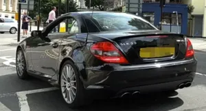 R171รถสปอยเลอร์สำหรับ Mercedes Benz SLK SLK350 SLK300 SLK200 2005-2010หลังสปอยเลอร์ติดปีกด้านหลังรถสปอยเลอร์อุปกรณ์แต่งรถ - Product Image 3