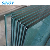 Verre trempé de qualité supérieure sur mesure, épaisseur 10/12 mm, prix compétitif