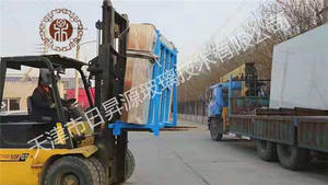 90 מעלות l צורה זכוכית אחסון מערכת מדף/זכוכית תחבורה זכוכית מפעל סיטונאי - Product Image 6