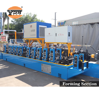 Ligne de production de tuyaux en acier inoxydable YXH, soudée au laser, à économie d'énergie, avec double moteur, entièrement automatisée, ligne clé en main
