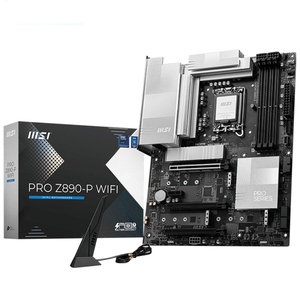 เมนบอร์ด <span class=keywords><strong>MSI</strong></span> <span class=keywords><strong>Pro</strong></span> <span class=keywords><strong>WIFI</strong></span> proseries Z890-A รองรับคอร์อัลตร้าซีรีส์2หน่วยประมวลผล Intel LGA 1851 DDR5 PCIe 5.0 - Product Image 4