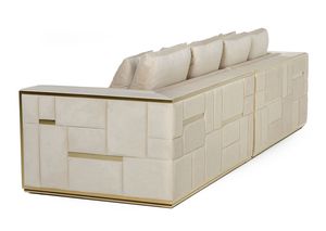 أريكة غرفة معيشة أنيقة بمقاعد 1 2 3 من Winforce أريكة إيطالية مخملية زرقاء بتصميمات حديثة فاخرة أثاث مجموعة أرائك - Product Image 5