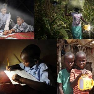 Lampe solaire LED au design unique, lanterne solaire mobile avec radio FM et fonction de charge mobile - Product Image 6