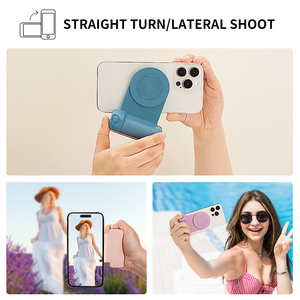 Kamera luar ruangan, gagang penampilan magnetik nirkabel pengisian daya Cepat kontrol jarak jauh foto fotografi pemegang ponsel Desktop. - Product Image 5