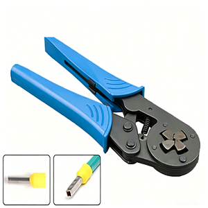 Pince à sertir les fils auto-ajustable HSC8 16-4, outil de sertissage de bornes de qualité industrielle à entrée frontale - Product Image 5