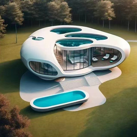 Two Storey Prefabricated Building Container House in Turkey