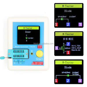 เครื่องทดสอบทรานซิสเตอร์ TFT ไดโอดไตรโอด,เครื่องวัดความจุไฟฟ้า <span class=keywords><strong>LCR</strong></span> ESR NPN PNP เครื่องทดสอบมัลติฟังก์ชัน MOSFET IR ปี <span class=keywords><strong>LCR</strong></span>-<span class=keywords><strong>T7</strong></span> - Product Image 3