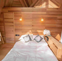 Maisons préfabriquées triangulaires modernes, simples, luxueuses et spéciales pour la vie et l'hôtel