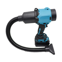 Souffleur portable 21V Turbo Jet Fan Dry Mini Jet Clean avec dépoussiéreur à air comprimé puissant, sans balais, à piles