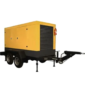 Portable Trailer Diesel Generator Price 30kw Silent Power Free Energy Generator Set For Home