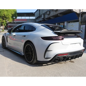 2017-2023 Car Modification Front and Rear Bumpers Carbon Fiber <b>Engine</b> <b>Hood</b> for Panamera 971 Modified Carbon Fiber Bumper - Product Image 5