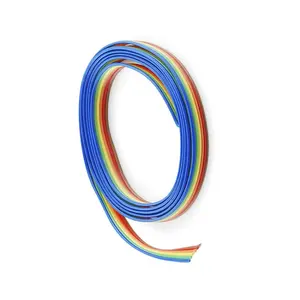 XINYA-cable de cinta plana, cable de Unión arcoíris de buena calidad, 105, 600V, ul2474, 18awg