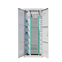 Armoire de distribution optique FTTH ODF ANSHI, sortie d'usine, taille et couleur personnalisables, SPCC 220V, 432/576/720 cœurs