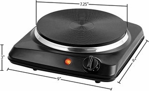 Aparato pequeño de cocina de 1500W, Mini quemador individual, mesa portátil, <span class=keywords><strong>estufas</strong></span> eléctricas de <span class=keywords><strong>bajo</strong></span> <span class=keywords><strong>consumo</strong></span> para cocinar en casa - Product Image 3