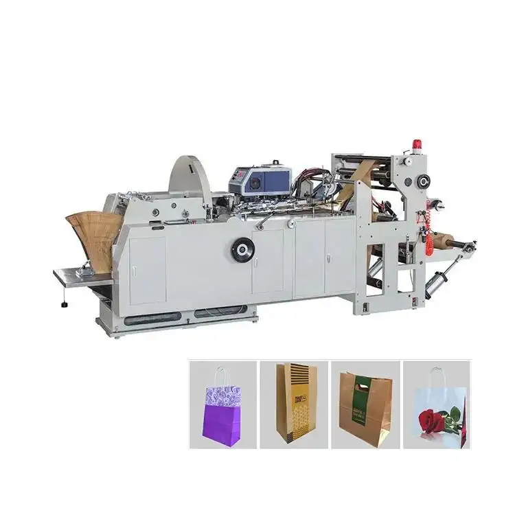 Máquina de producción de bolsas de mensajería de papel de alta velocidad, proveedor