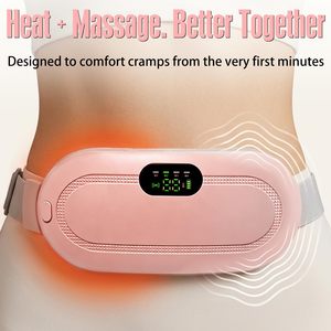 Cinturón Térmico Inalámbrico para el Dolor Menstrual con Masaje Vibratorio para Aliviar el Dolor Abdominal, Ideal para Viajes - Product Image 5