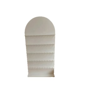 Présentoir mural pliable en bois pour champagne, idéal pour les mariages et la présentation de boissons, avec rangées de présentation de style panneau - Product Image 5