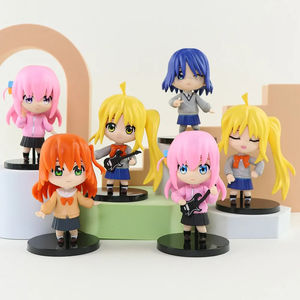 6 ชิ้น/ชุด ของเล่น บ็อคกี้ เดอะ ร็อค! ฟิกเกอร์การ์ตูนโกโตะ ฮิโทริ เรียว อิจิจิ นิจิกะ อิคุโยะ แบบกาชาปอง กล่องไข่ อนิเมะ - Product Image 4