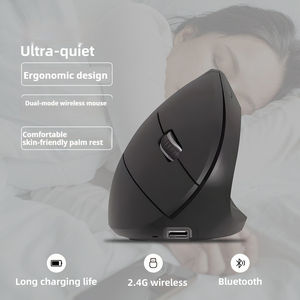 Ratón Vertical Inalámbrico 2.4G, Ergonómico, Óptico, USB, con 3 Tamaños Ajustables para Manos Grandes, Gran Venta - Product Image 4