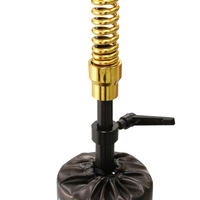 Sac de frappe sur pied réglable en hauteur, lourd, pour entraînement de vitesse et de réflexe, avec base en PVC pour eau et sable, pour la maison, la boxe, le MMA, le kickboxing, cible pour adultes
