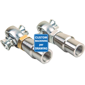 Tùy chỉnh 3/4in <span class=keywords><strong>Rod</strong></span> <span class=keywords><strong>End</strong></span> heim Doanh Kit trái và tay phải chủ đề 2 <span class=keywords><strong>Big</strong></span>. 750in chromoly <span class=keywords><strong>Rod</strong></span> kết thúc heim khớp uniballs - Product Image 1