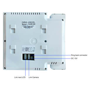 กล้องวิดีโอประตูอาคารอัจฉริยะ ระบบมองเห็นกลางคืน Ejeas ระบบควบคุมการเข้าออกด้วย RFID กันน้ำ IP65 รุ่น 65301-10+67010F-W*10 แบบติดตั้งในตัว - Product Image 6