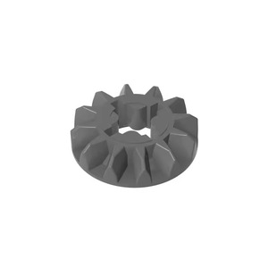 Bevel Gear <b>12</b> Tooth 12mm Outer Diameter Compatible With 6589 Building Blocks Technical Parts Apricot Yellow - Product Image 4