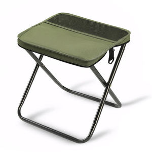 Silla Plegable de Pesca de Acero al Carbono y Tela Oxford para Exteriores, Portátil y Ligera, para Camping, Senderismo, Taller, Gimnasio y Viajes - Product Image 4