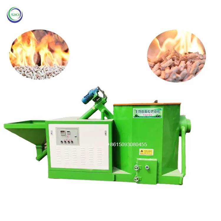 Prix du brûleur à granulés de bois Machine à brûleur à biomasse pour équipement de séchage