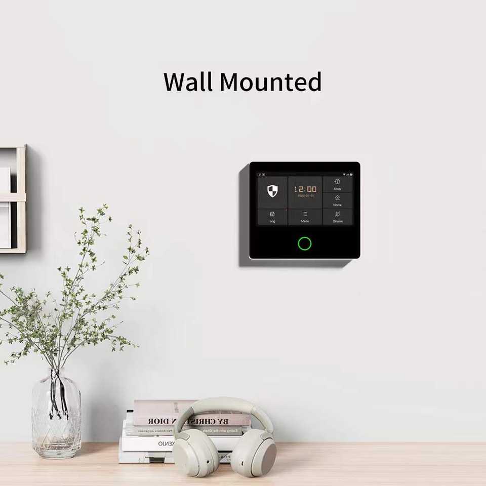 7-Inch Full IPS Tuya Smart Home Wireless Security Alarm System 4G WiFi ...