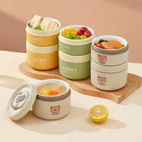 Boîte à bento japonaise isolée à une couche en acier inoxydable 304 316, hermétique et compatible micro-ondes, pour étudiants et employés de bureau