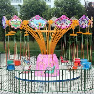 Nouveau design Chaise volante rotative pour enfants Fairground Electric Merry Go Round Carrousel commercial pour enfants pour <span class=keywords><strong>la</strong></span> fête d'anniversaire - Product Image 3