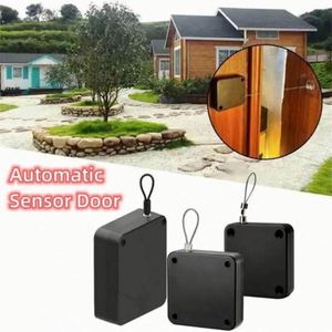 Cierre Automático para Cortinas Metálicas sin Perforaciones con Sensor de Tensión de 500G, Negro, 1m de Longitud, Diseño Art Deco, Tamaño Personalizable - Product Image 2