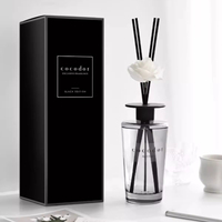 Bouteille d'aromathérapie en verre de 200/500ml, huile essentielle, parfum récipient vide, diffuseur de roseau, bouteille de décoration, nouveauté