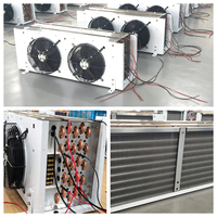 Refroidisseur d'air haute efficacité série EA pour entrepôt de conservation des fruits et légumes RT≥0 ° Unité de dégivrage électrique à ailettes de 4 mm