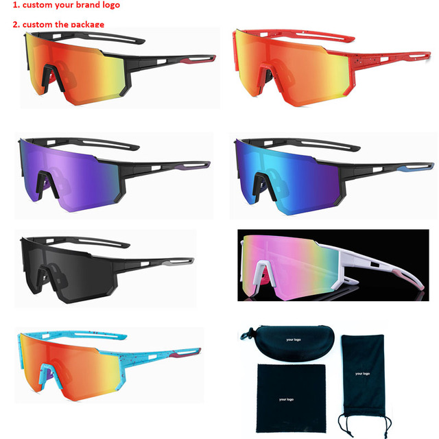 2026 New Fashion Luxury Outdoor Men Running Sun Glasses Women Windproof Sport Sunglasses