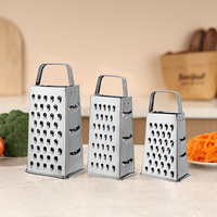 6/8/9 inch groentehakker rasp wortel aardappel snijder geheel van roestvrij staal food grade kaasrasp knoflookmolen keuken