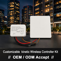 Module de contrôle d'éclairage sans fil OEM ODM sans batterie, contrôleur intelligent de lumière pour la maison, compatible avec les interrupteurs muraux standard britanniques