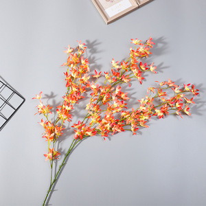 Fleurs artificielles Oncidium 100cm-200cm Orchidées en soie Décorations de mariage - Product Image 3