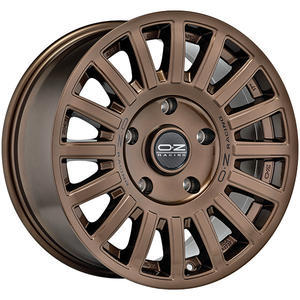 CERCHI IN LEGA RALLY RAID 8x17 5x112 ET 35 LETTRE NOIR BRONZE BRILLANT - Product Image 1