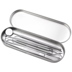 Tandheelkundige Spiegel Sikkel Tandsteen <span class=keywords><strong>Scaler</strong></span> Tanden Pick Spatel Tandheelkundige Laboratoriumapparatuur Tandarts Geschenk Mondverzorging Tand Reinigingsgereedschap - Product Image 5