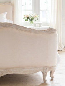 Lit de Luxe en Bois Massif Style XV de France pour Chambre à Coucher, Lit Rétro Grand Format pour Mariage MY2023041301, Lit en Bois Massif pour Chambre à Coucher MY20230 - Product Image 3