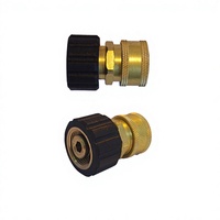 Adaptateurs de lance à mousse haute pression TQA-13 Tobestar pour lave-auto, raccords rapides en laiton