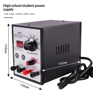 Alimentation électrique de laboratoire pour étudiants, réglable, DC stable, affichage numérique, sorties multiples, pour les écoles primaires, secondaires et supérieures - Product Image 4